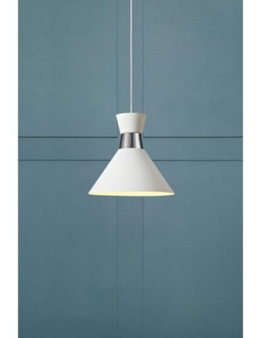 Markslöjd Waist – Suspension blanche Ø33 cm, 1 ampoule E27 max 60 W