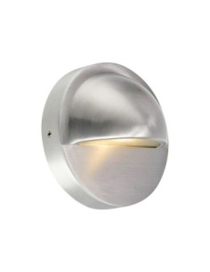 Applique LED fixe 0,8W en aluminium, lumière blanc chaud 3000K, pour éclairage extérieur IP44.