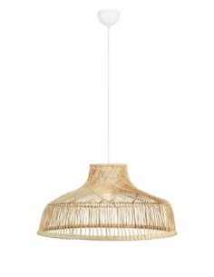 Markslöjd Bali – Suspension naturelle en rotin Ø70 cm, 1xE27 max 60W, ambiance chaleureuse et bohème