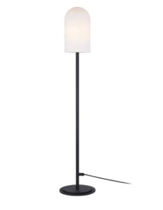 Markslöjd Afternoon – Lampadaire extérieur noir et blanc, 1xE27, IP44, design moderne