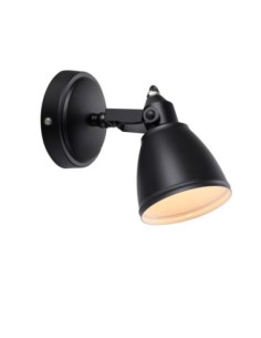 Markslöjd Fjällbacka – Applique murale noire G9, 20W max, IP44, style rustique