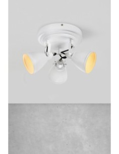 Markslöjd Fjällbacka – Applique murale blanche G9, IP44, design rustique et classique 2