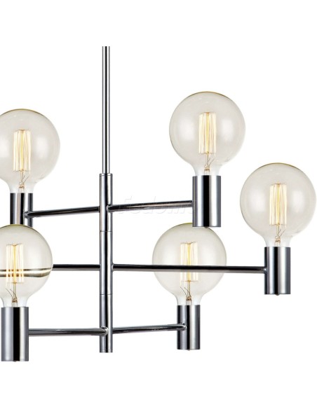 Suspension Led  6 points lumineux - Markslöjd - Capital Leluminaireled.com