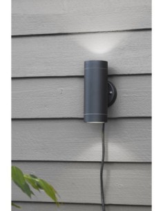Markslöjd Garden 24 – Applique murale extérieure noire, LED 2x3W, éclairage haut et bas 2