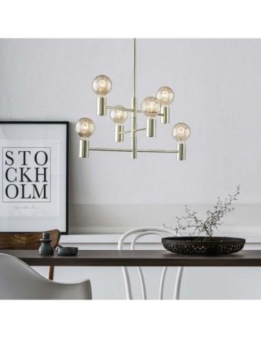 Suspension Led  6 points lumineux - Markslöjd - Capital Leluminaireled.com