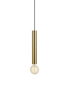 Markslöjd Sencillo – Lampe en laiton pour fenêtre ou plafond, design minimaliste, câble textile 3,5 m