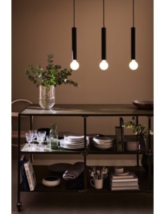 Markslöjd Sencillo – suspension noir 3 lampes, lignes épurées et style industriel chic 2