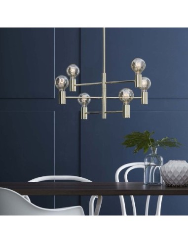 Suspension Led  6 points lumineux - Markslöjd - Capital Leluminaireled.com