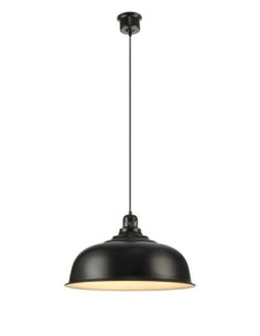 Markslöjd Port – Suspension Ø50 cm noir mat, grand abat-jour pour table à manger