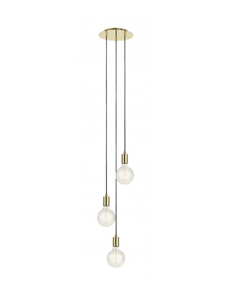 Suspension Led ronde 3 sources lumineuses - Markslöjd -  Sky Leluminaireled.com