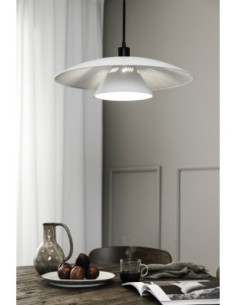 Markslöjd Millinge – Suspension Ø50 cm blanche, design scandinave et lumière homogène 2