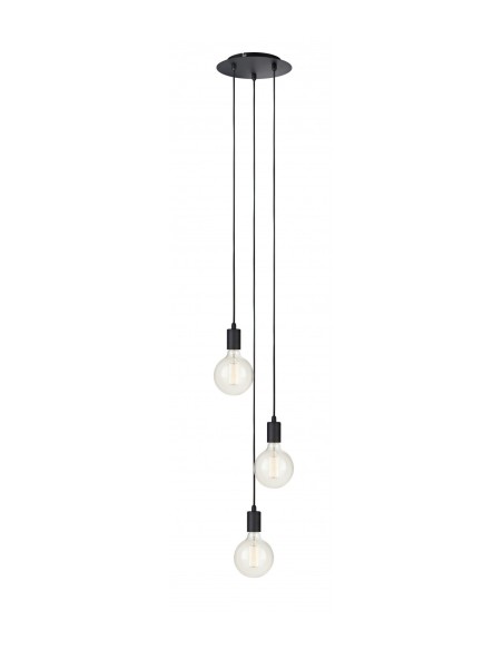 Suspension Led ronde 3 sources lumineuses - Markslöjd -  Sky Leluminaireled.com