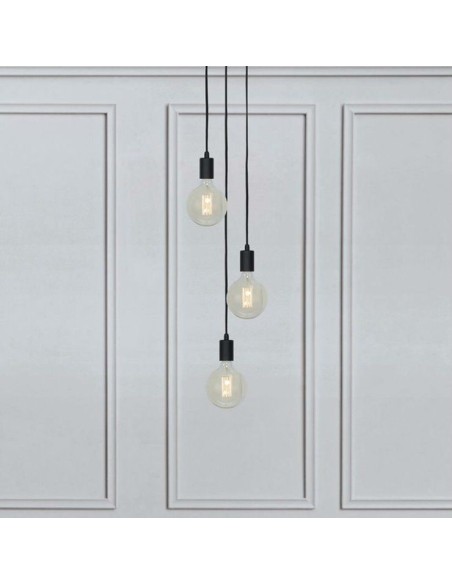 Suspension Led ronde 3 sources lumineuses - Markslöjd -  Sky Leluminaireled.com