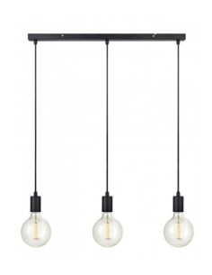Suspension Led  noire en ligne 3 sources lumineuses Sky - Markslöjd Leluminaireled.com