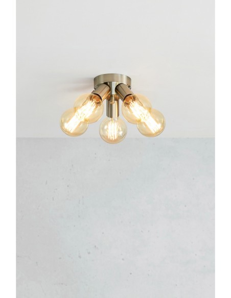 Markslöjd Mazzo – Design contemporain en fer, montage plafond avec support, style épuré