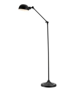 Markslöjd Portland – Lampadaire noir au design classique, hauteur réglable jusqu’à 143 cm