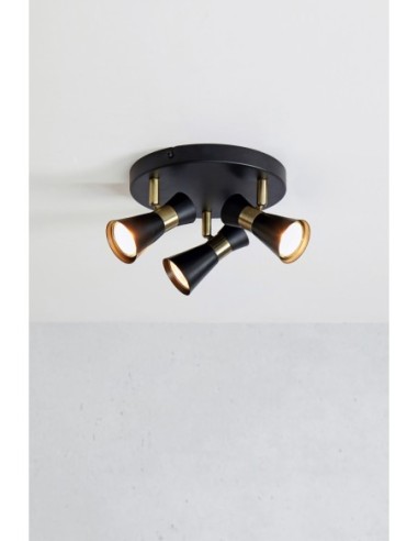 Markslöjd Folie – Éclairage directionnel puissant, détails laiton antique