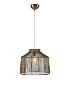 Markslöjd Capanna – Suspension Ø42 cm en métal finition laiton antique, 1xE27