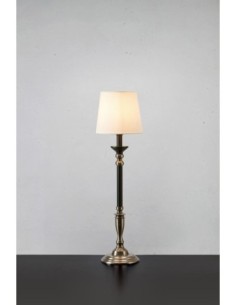 Markslöjd Gent – Lampe de table noire avec pied décoratif en acier 2