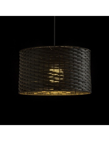 Suspension Led bambou noir Fiatlux - Rendl Light Studio Leluminaireled.com