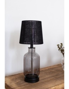 Markslöjd Costero – Lampe de table fumée 43 cm E14 40W, design rustique et moderne 2