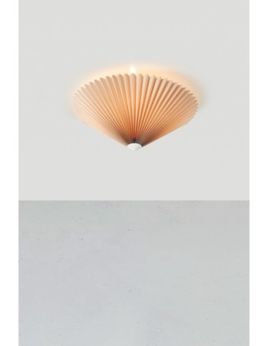 Markslöjd Plisado – Design compact avec bouton métal blanc décoratif pour une élégance discrète