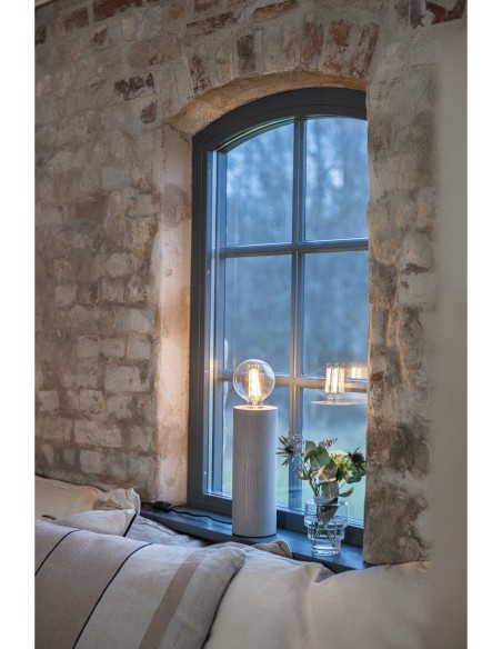 Markslöjd LEGNA – Style scandinave avec câble textile noir et interrupteur marche/arrêt