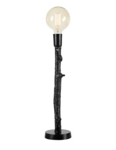 Markslöjd Ramo – Lampe de table en métal noir avec pied en forme de branche, H53 cm, Ø14 cm