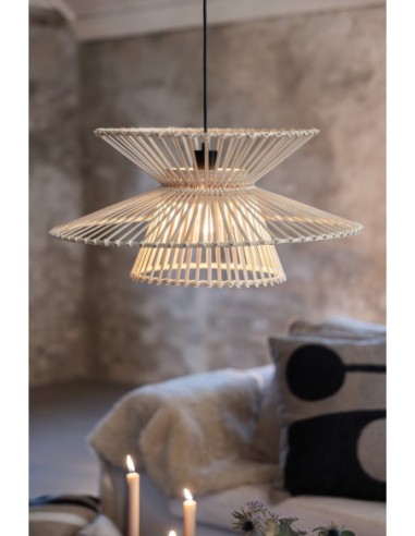 Markslöjd Duplici – Plafonnier rustique artisanal aux formes variées, jeux d’ombres délicats