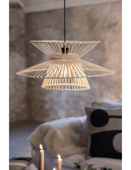 Markslöjd Duplici – Plafonnier rustique artisanal aux formes variées, jeux d’ombres délicats