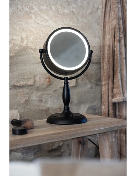 Markslöjd Face  – Miroir maquillage x3 avec éclairage intégré, design classique et pratique