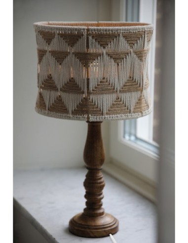 Markslöjd Ano – Abat-jour artisanal en macramé pour une ambiance naturelle et chaleureuse