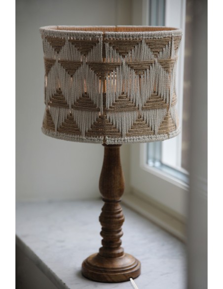 Markslöjd Ano – Abat-jour artisanal en macramé pour une ambiance naturelle et chaleureuse