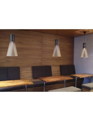 Suspension Led  Puncto classique noire - Secto Design Leluminaireled.com