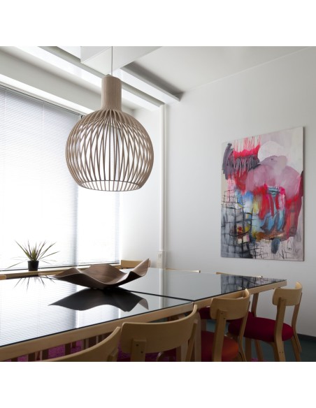 Suspension Led  Octo bouleau - Secto Design Leluminaireled.com