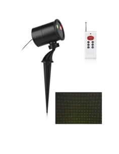 Markslöjd Capitol – Projecteur laser extérieur rouge/vert avec télécommande, IP44, câble 5 m