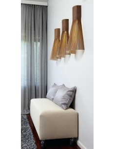 Applique murale Led intérieure noyer - Secto Design Leluminaireled.com 2