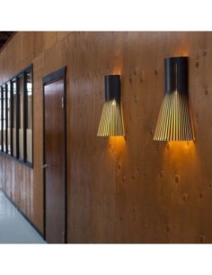 Applique murale Led intérieure Puncto noire - Secto Design Leluminaireled.com 2