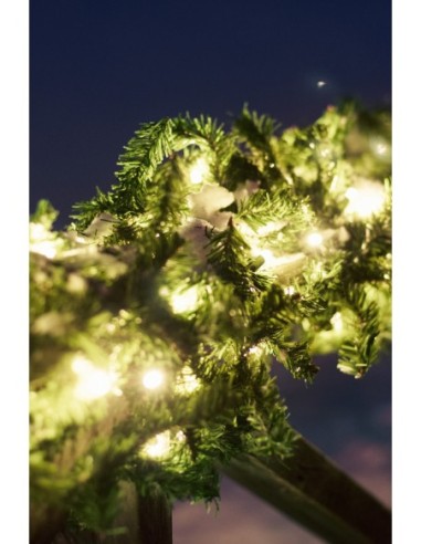 Guirlande de sapin 5,2 m, 100 LED blanc chaud 2600K, IP44 – Markslöjd – Chrissline Spruce Original