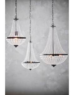 Markslöjd Gränsö – Suspension 2xE14, 40W max, noir, cristaux, IP20, design classique et lumineux pour intérieur élégant 2