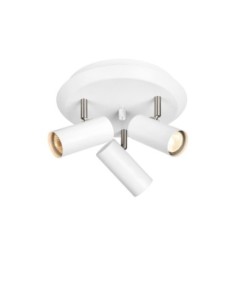 Markslöjd Barcelona – Plafonnier 3 spots, GU10, max 12W, IP20, blanc