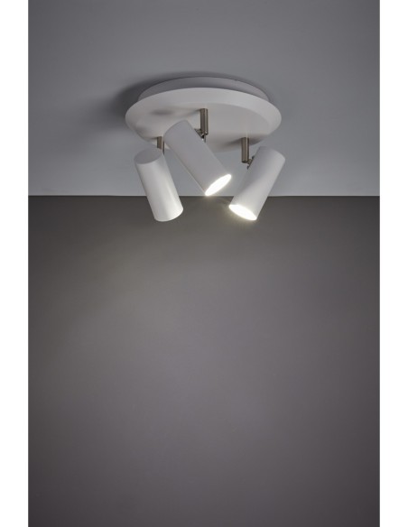 Markslöjd Barcelona – Éclairage orientable, fixation par crochet, connexion bornier