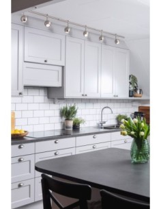 Markslöjd Expand – Spot mural 2xGU10 orientable, acier, éclairage modulable et moderne 2