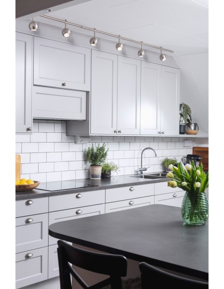 Markslöjd Expand – Spot mural design industriel en acier avec 2 projecteurs LED GU10 orientables