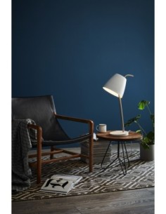 Markslöjd Spin – Lampe de table blanche design scandinave, 1xE14, création Tom Stepp 2