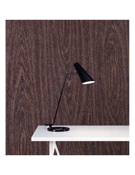 Lampe de table et de bureau noire Cal - Markslöjd Leluminaireled.com