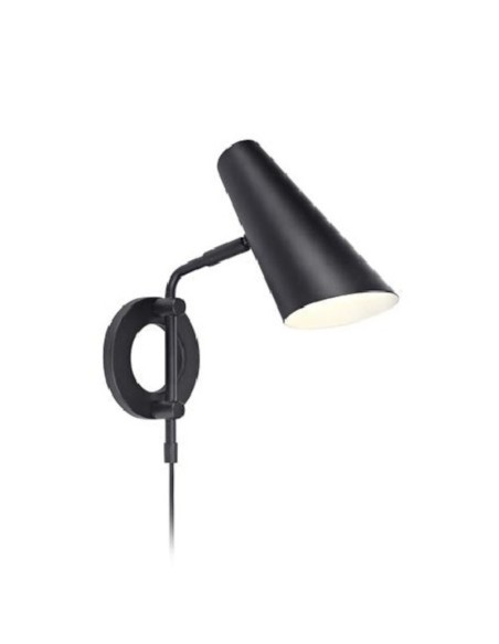 Applique métal noire scandinave Cal - Markslöjd Leluminaireled.com