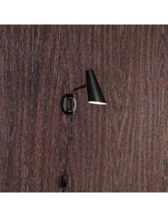 Applique métal noire scandinave Cal - Markslöjd Leluminaireled.com 2