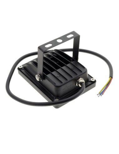 Projecteur Led à usage domestique RGB 10W noir - Optonica Leluminaireled.com