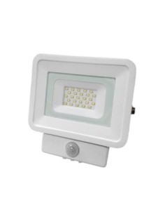 Projecteur Led avec détecteur infrarouge 30W  blanc - Optonica Leluminaireled.com